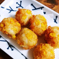 ぴっこ♪'s cooksnap of when they made コーンとはんぺんのふんわり揚げ.