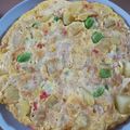 よしゆか62's cooksnap of when they made じゃがいもとシーチキン入りオムレツ.