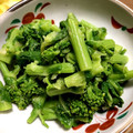 にゃんさんシェフ's cooksnap of when they made めんつゆで簡単☆菜の花のからし和え.