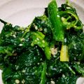 あっきー5296's cooksnap of when they made 簡単お店の味！ほうれん草の胡麻和え.