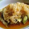 勇気凛りん岸田夕子's cooksnap of when they made なすびとたまねぎの和風サラダ.