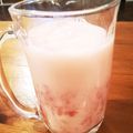 ひな♡らむ's cooksnap of when they made ミキサーいらず！簡単にイチゴミルク♡.
