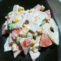 ビションちゃん's cooksnap of when they made めんつゆで簡単♪ピリ辛レンコンサラダ♡.