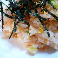 おぶうさま's cooksnap of when they made ササッと簡単！明太子バターチャーハン.