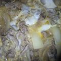 じゅじゅあ's cooksnap of when they made ☆牛肉と玉ねぎのすき煮の卵とじ.