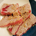 食いしん坊あー's cooksnap of when they made マグロのゴマ風味炙り.