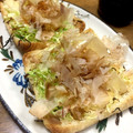 YUKIKI☆'s cooksnap of when they made 揚げとキャベツのお好み風.