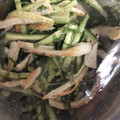 クックZ8J4H4☆'s cooksnap of when they made ちくわときゅうりの酢の物.