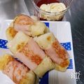 けんけん1016's cooksnap of when they made お弁当にも☆ハム巻きチーズポテト餅。.