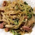 椎名蜜柑's cooksnap of when they made しめじの和風たらこバタースパゲティ☆.