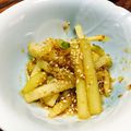 sbx2tm3's cooksnap of when they made 春の味覚☆ウドの胡麻和え.
