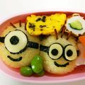 ☆ERI☆ERI☆'s cooksnap of when they made 意外と簡単☆ミニオンのおにぎり弁当.