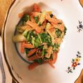 akisi's cooksnap of when they made お弁当に♪白菜とにんじんの胡麻ゴマ和え.