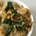 みかん015's cooksnap of when they made ★ﾋﾟｰﾏﾝと玉葱のﾏﾖ玉子炒め★.