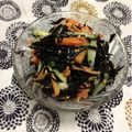 ぽぽきゅ's cooksnap of when they made ひじきのゴマドレ和え★サラダ.