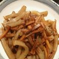 emola's cooksnap of when they made 人参とこんにゃくのきんぴら★つくりおき.
