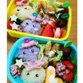 Belle♡'s cooksnap of when they made ほっぺちゃん♪♪キャラ弁☆.