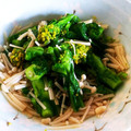 Jyohana's cooksnap of when they made 菜の花とえのきのおひたし.