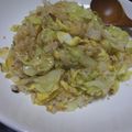 腹下し's cooksnap of when they made キャベツとベーコンのマヨ炒飯.