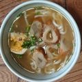 さとママ０２２２'s cooksnap of when they made おでんの残り汁であったか煮込みうどん.