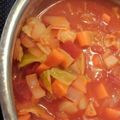 bell_moko's cooksnap of when they made トマト缶でミネストローネ.