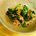 賀古遥's cooksnap of when they made ＊ほうれん草のなめ茸納豆和え＊.