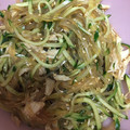chokenneyo's cooksnap of when they made きゅうり&鶏ささみ&春雨の中華風サラダ.
