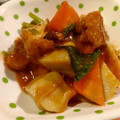 みーぽこちゃん's cooksnap of when they made 唐揚げリメイク酢豚風.