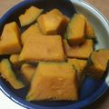 直大ママ's cooksnap of when they made ☆電子レンジで時短☆かぼちゃの煮物.