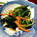 クックIAD7YE☆'s cooksnap of when they made ほうれん草のナムル.
