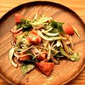 からぶ's cooksnap of when they made トマトと三つ葉のマリネ.