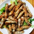 なおママchan's cooksnap of when they made 豚肉と大葉の肉巻き♪甘辛・簡単・お弁当.
