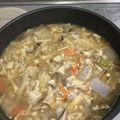 赤蜻蛉's cooksnap of when they made あのコンビニの生姜入りスープ私風.