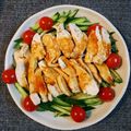 やんとエプロン☆'s cooksnap of when they made 本格的☆棒棒鶏〜鶏胸肉の胡麻ソースがけ〜.