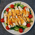 やんとエプロン☆'s cooksnap of when they made 本格的☆棒棒鶏〜鶏胸肉の胡麻ソースがけ〜.