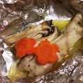 mementy's cooksnap of when they made 鱈のホイル焼き.