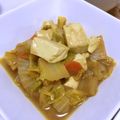 ♡ぴゅぴ♡'s cooksnap of when they made 簡単♪白菜と豆腐のカレー煮.