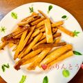 ふ～こ♪'s cooksnap of when they made ノンオイル☆きなこのかりんとう.