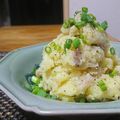 ダイナマイト漆黒's cooksnap of when they made 夫が愛する♡いぶりがっこポテトサラダ.