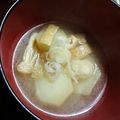 わんこたんわんたん's cooksnap of when they made ジャガイモと油揚げの味噌汁(合わせ味噌).