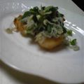 卍麗華卍's cooksnap of when they made ホタテのしらすガーリックソテー.