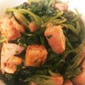 ♡♡（＾Ｏ＾）♡♡'s cooksnap of when they made ほうれん草とベーコンのチーズ風味炒め♡.