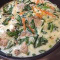 クック8S09BZ☆'s cooksnap of when they made 春菊＆豚肉の和風シチューライス.