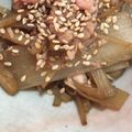 りーとぽん's cooksnap of when they made 山ウドのピリっとキンピラ.