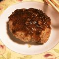 タチバナリコ's cooksnap of when they made 簡単基本のハンバーグ.