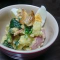あっこ☺'s cooksnap of when they made ベーコンとほうれん草と卵のポテトサラダ.