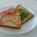 まんまるまうちゃん's cooksnap of when they made ❀春きゃべつ＆桜エビのチーズトースト❀.