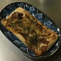 四児のハハ's cooksnap of when they made サクッ＆とろ～り！油揚げピザ（カレー）.