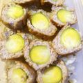 ブリティッシュバンビ's cooksnap of when they made お弁当に！芽キャベツハンバーグ(動画有).