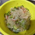 ４WANママ's cooksnap of when they made マロニーちゃんの春雨サラダ.